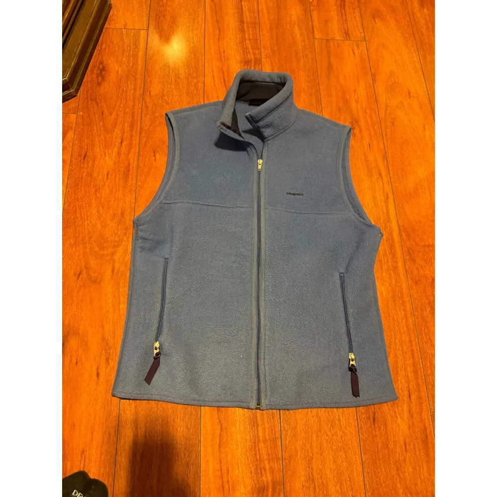 Men's Patagonia Synchilla Fleece Vest Blue Navy M